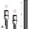 Flextron Gas Line Hose 3/8'' O.D. x 24'' Length with 1/2" FIP Fittings, Stainless Steel Flexible Connector FTGC-SS14-24B - alternate 4